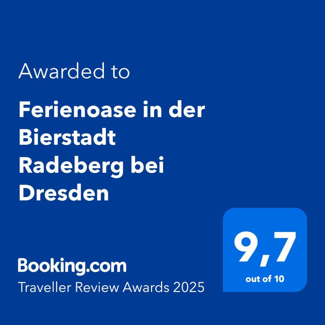 Ferienoase In Der Bierstadt Radeberg Bei Dresden Exterior foto